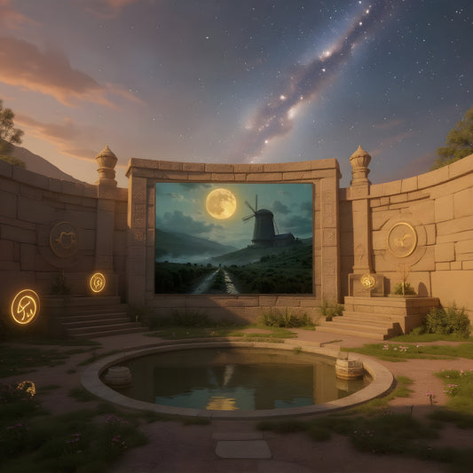 Solar Farm Outpost – Golden Moon