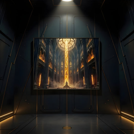 The Cathedral Fortress in Orbit
