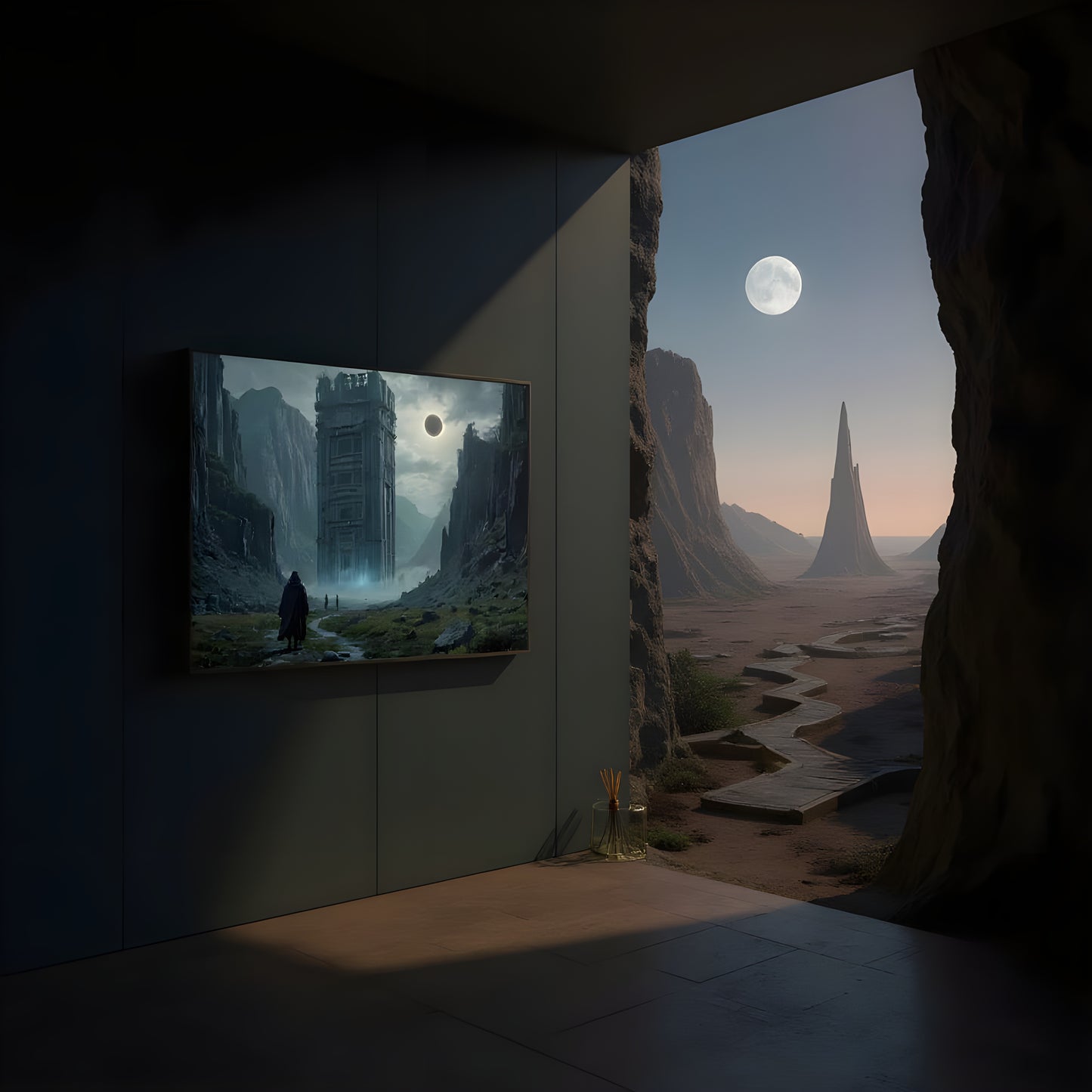 RUINS OF AN ALIEN WORLD