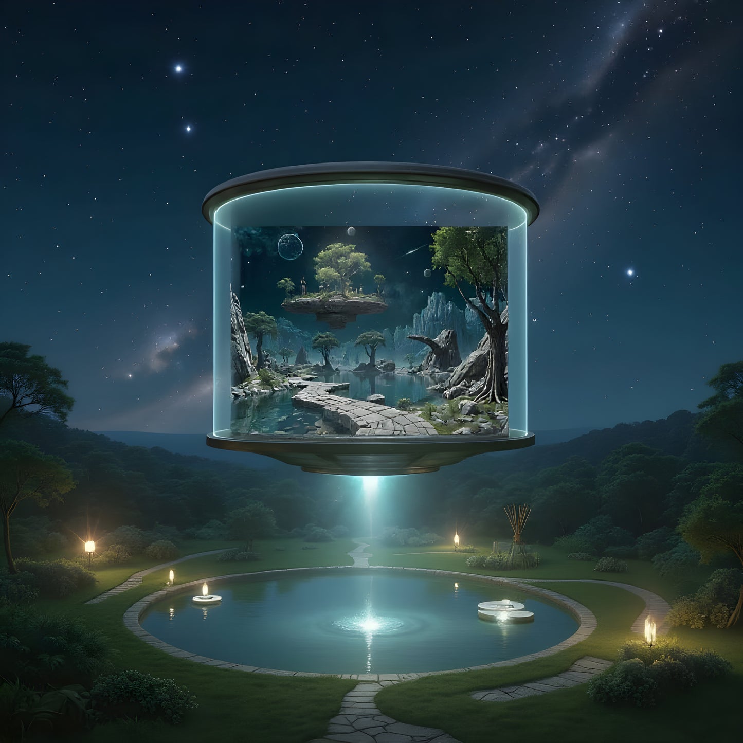 FLOATING ZODIAC GARDEN