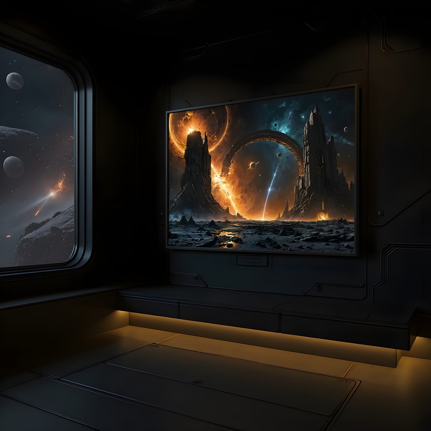 THE LAST GATE — A COSMIC THRESHOLD OF FATE AND FLARE