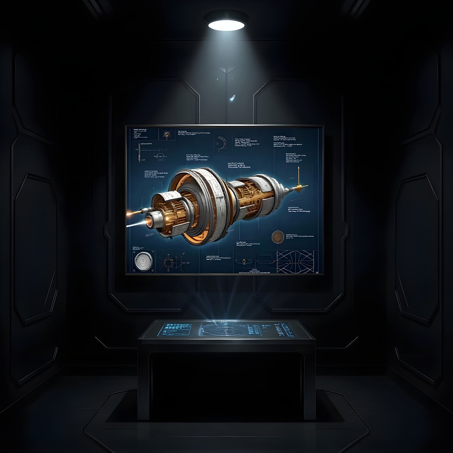 THE ANTIMATTER DRIVE — LINEAR ACCELERATOR BLUEPRINT