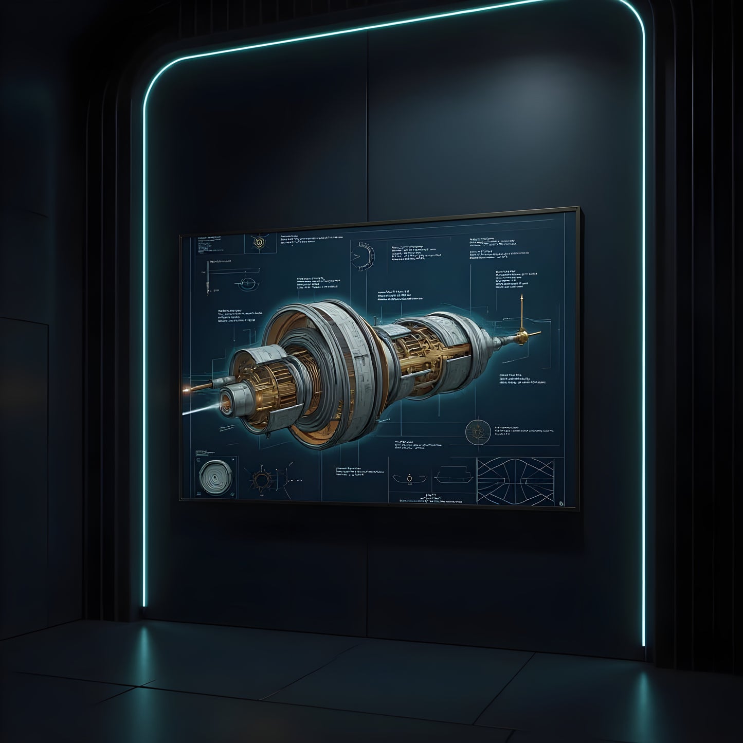 THE ANTIMATTER DRIVE — LINEAR ACCELERATOR BLUEPRINT